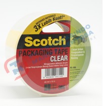 Scotch Tape 3M PC-50L Clear Packaging Tape 